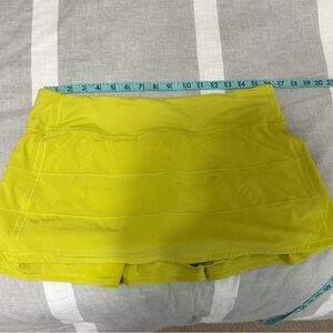 lululemon pace rival mid-rise skirt size 10